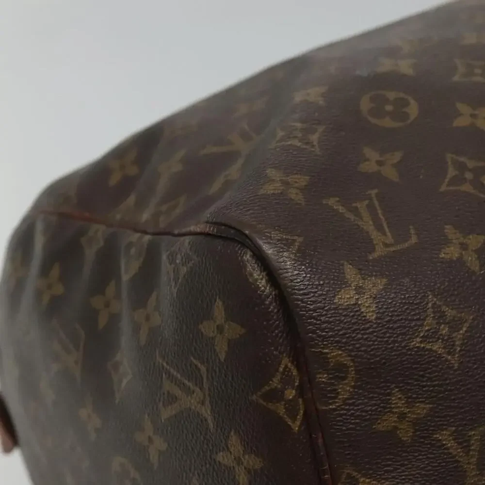 LOUIS VUITTON Monogram Keepall 55 Boston Bag M41424
